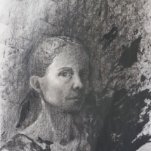 AutoportraitFusain AutoportraitFusain