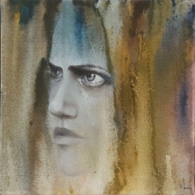 Huile sur toile 20x20 cm, 80 euros Determinee2