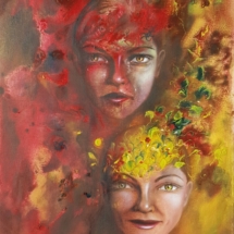 Huile sur toile, 40x60cm, 330 euros DansNosTetes